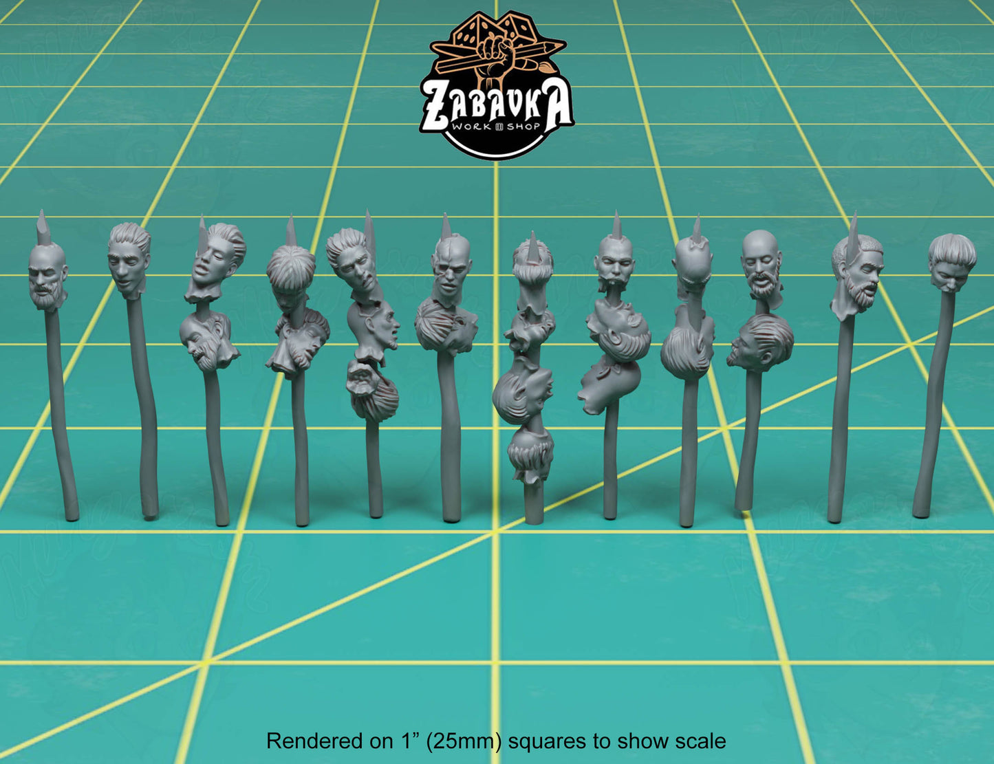 Heads on Pikes - 12pc Set