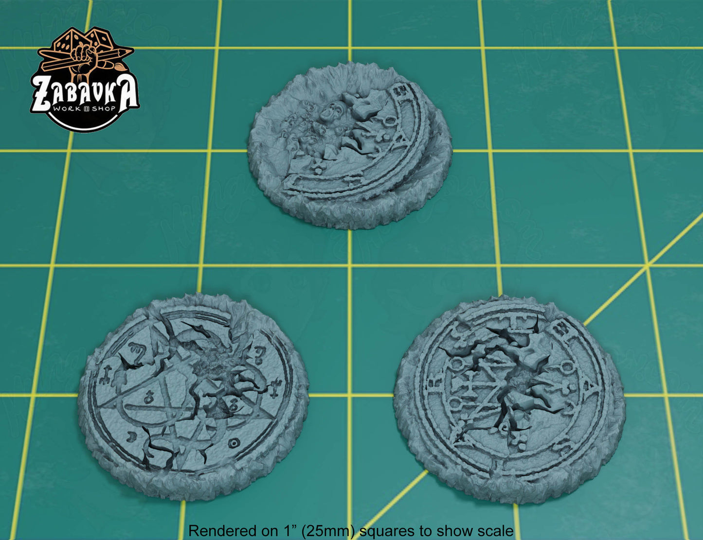 Demon Summoning - 40mm Base Set