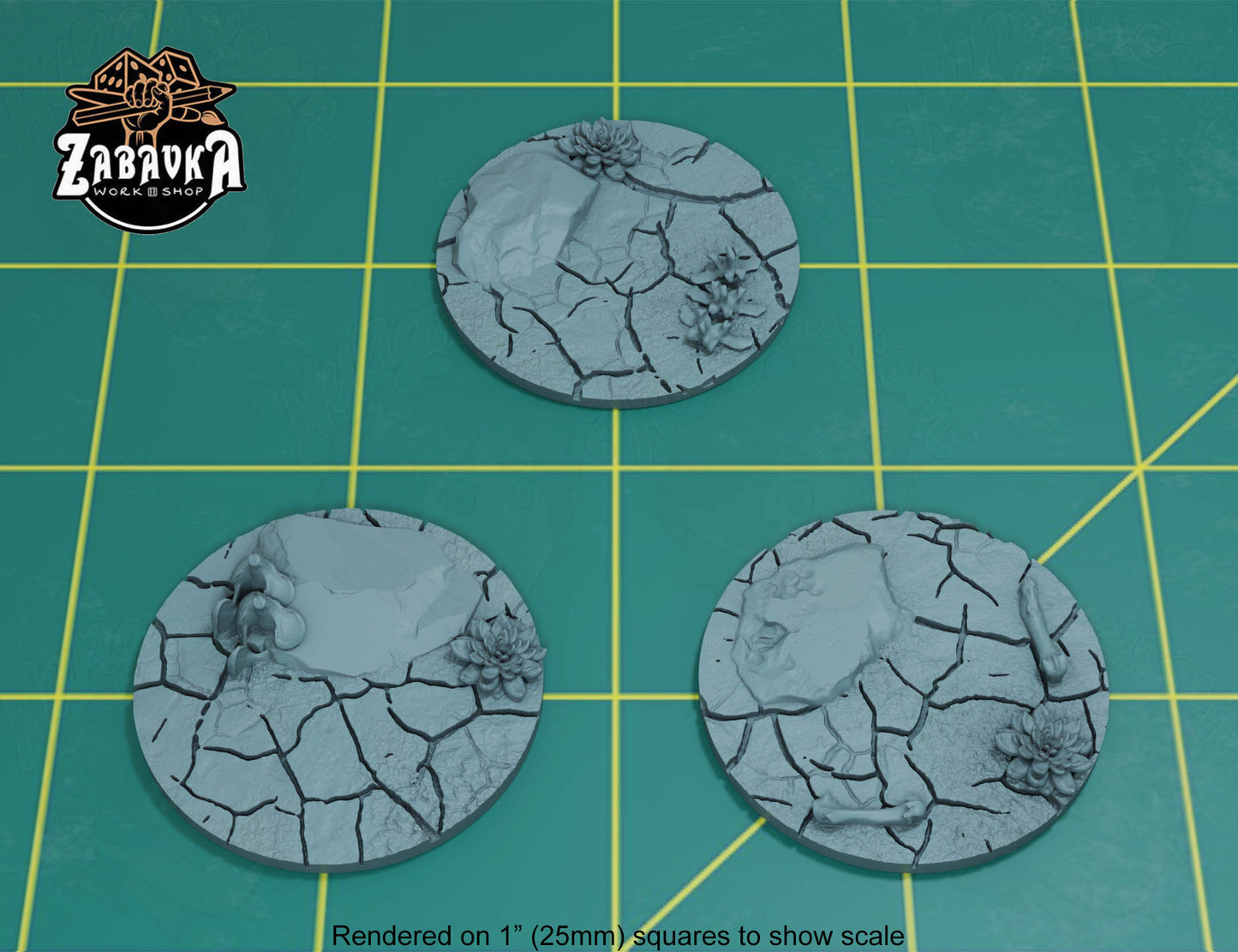 Desert - 40mm Base Set