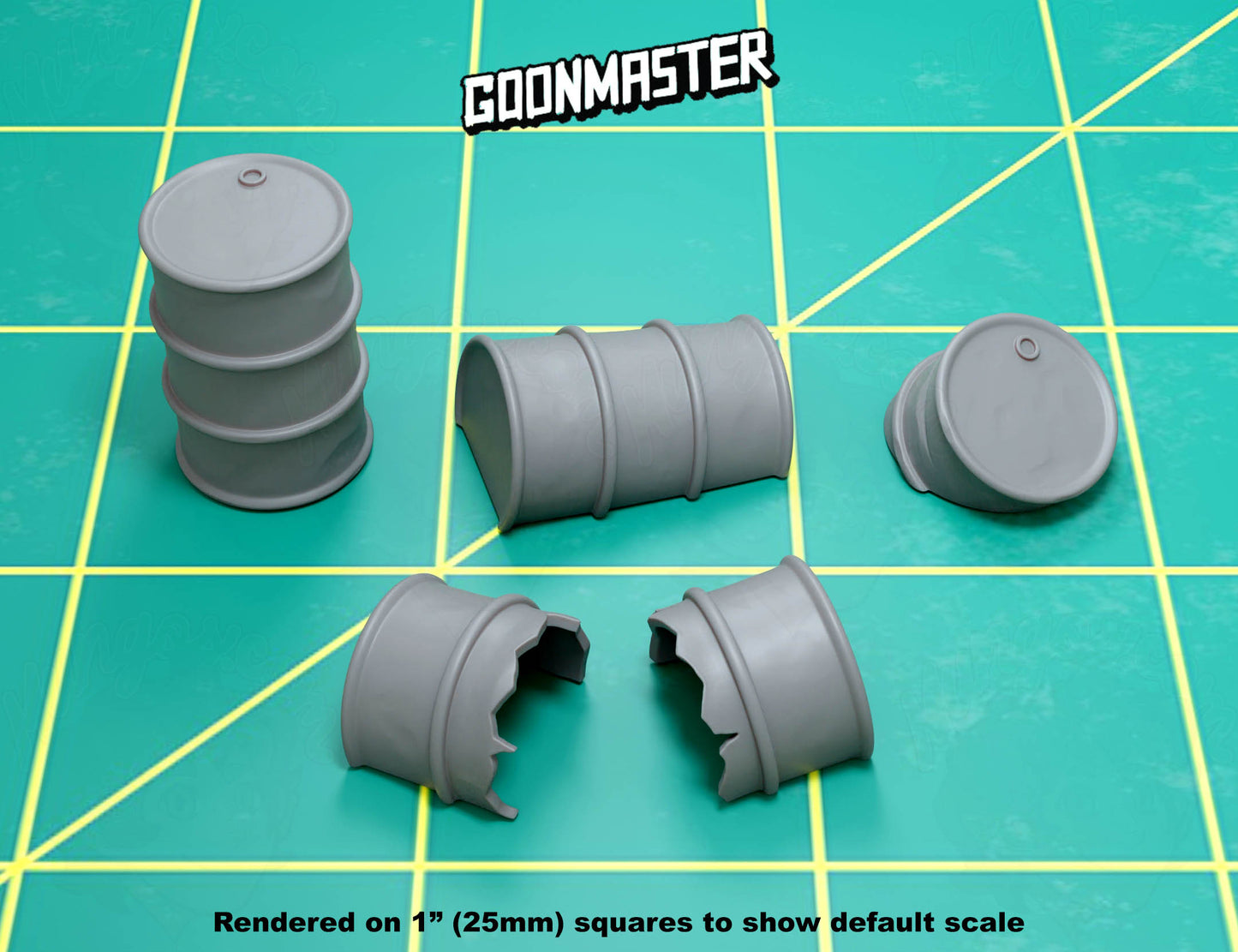 Industrial Barrels - 5pc Set