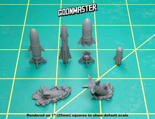 Missiles and Rockets - 7pc Set