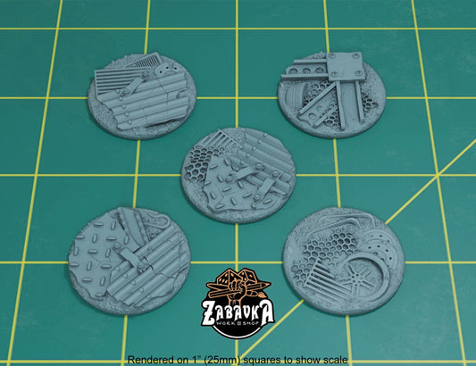 Ork Scrapyard - 32mm Base Set