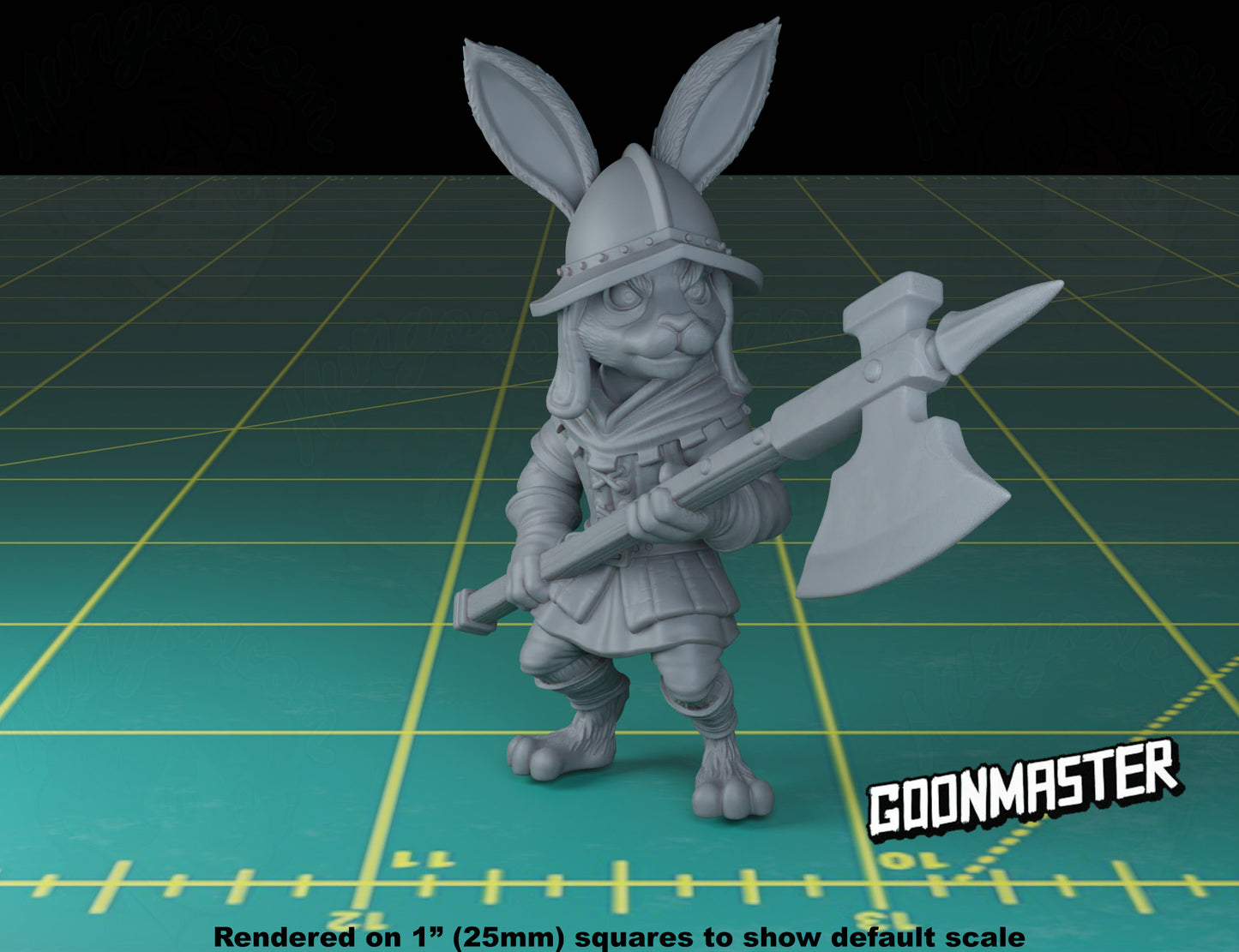 Rabbit Halberdier #1