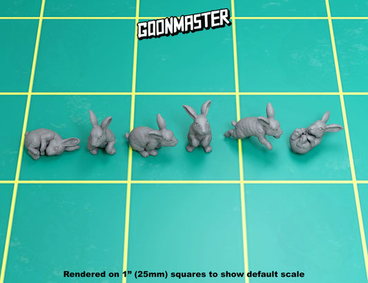 Rabbits - 6pc Set