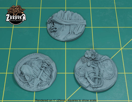 Sunken Ship - 40mm Base Set